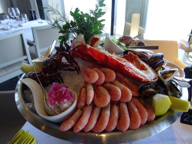 Plateau de fruits de mer Viking Grace