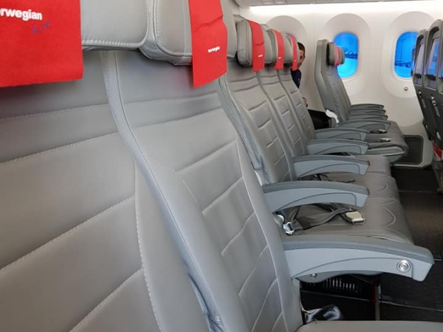 INTERIEUR 787 NORWEGIAN AIR