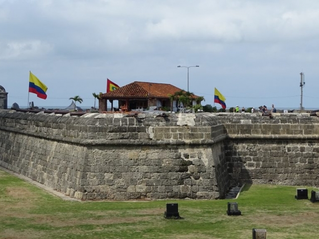 Les remparts de Carthagène