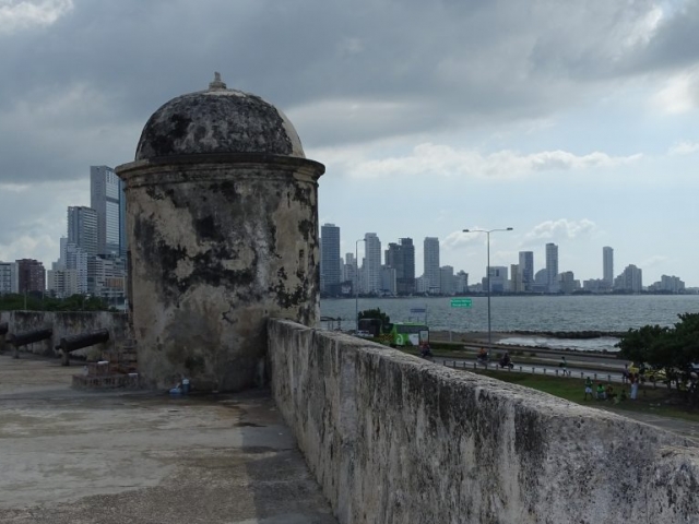 Les remparts de Carthagène