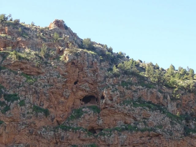 Grottes où habitaient les berbères.