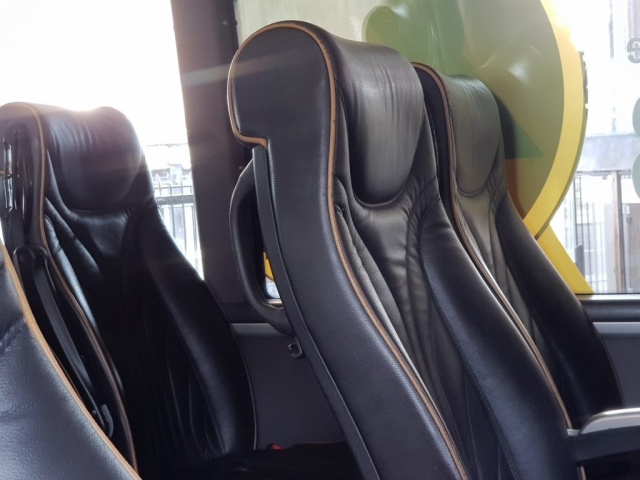 Intérieur bus Translink Goldline