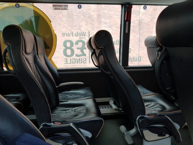 Intérieur bus Translink Goldline