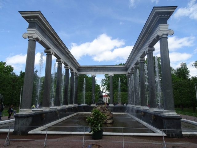 La fontaine aux Lions