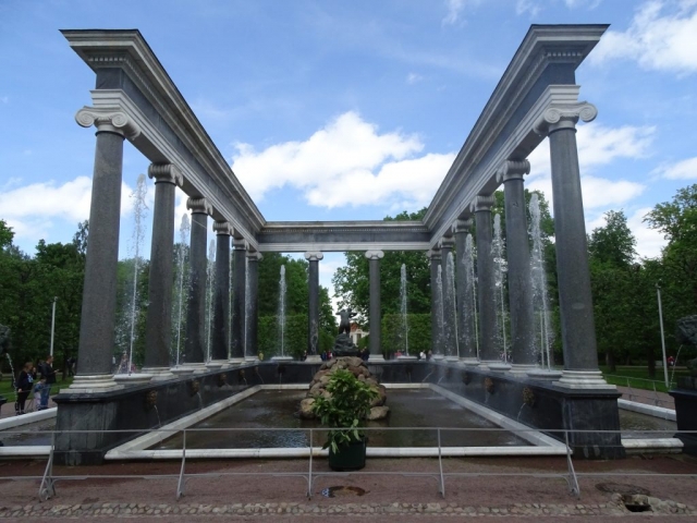 La fontaine aux Lions
