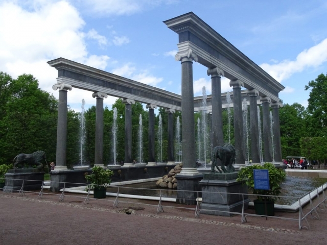 La fontaine aux Lions