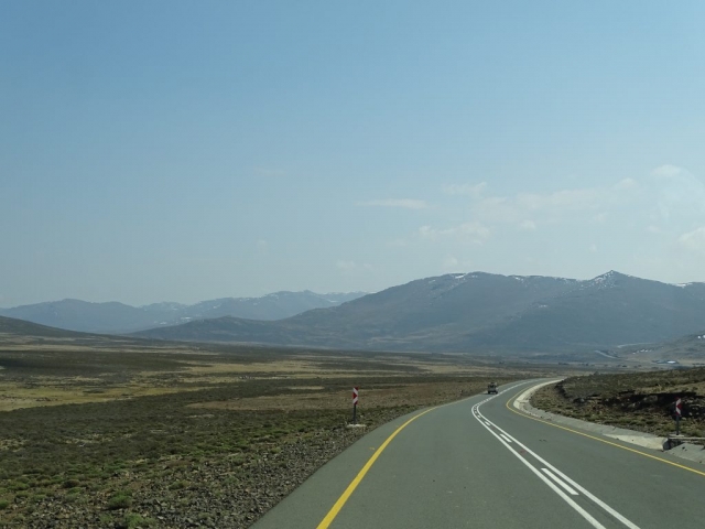 Route A31 au Lesoto