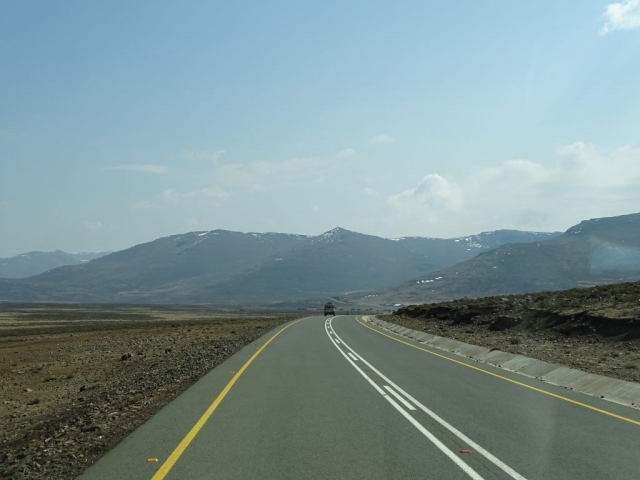 Route A31 au Lesoto