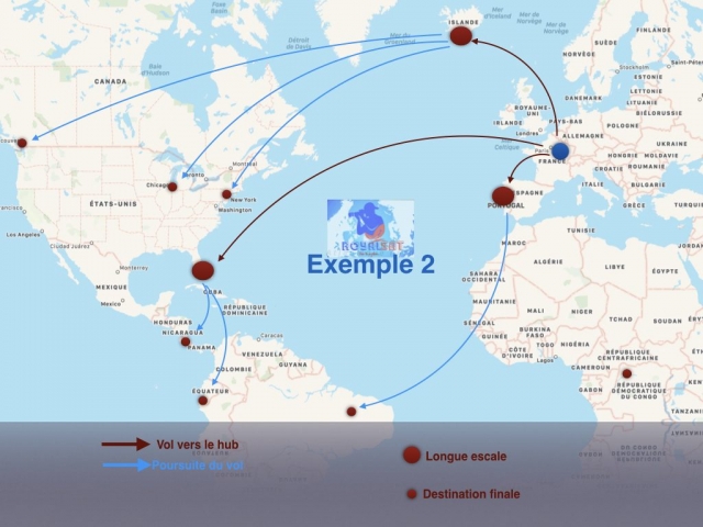 Exemple 3 Escale longue