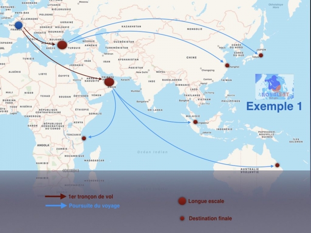 Exemple 3 Escale longue