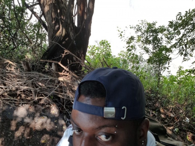 Moi, aux Chutes Victoria