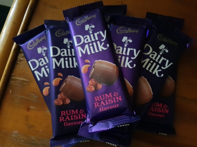 Dairy Milk Rum & Raisin