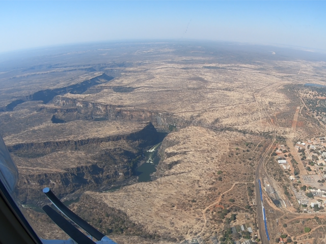 Les gorges de Victoria Falls