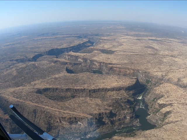 Les gorges de Victoria Falls
