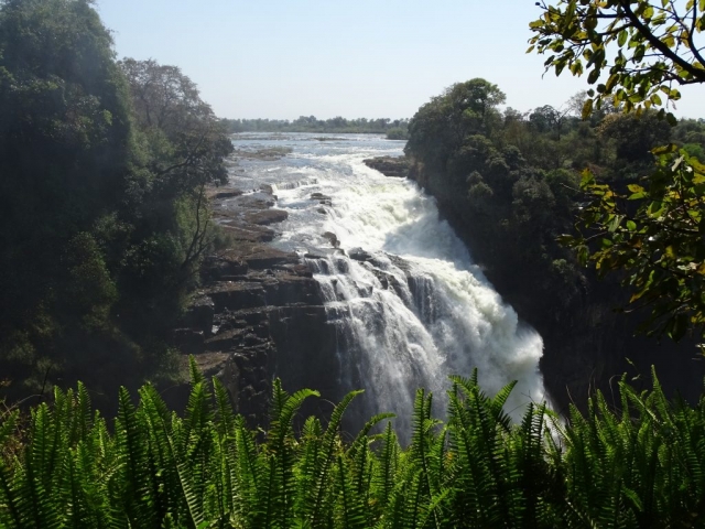 Victoria Falls 1ere vue