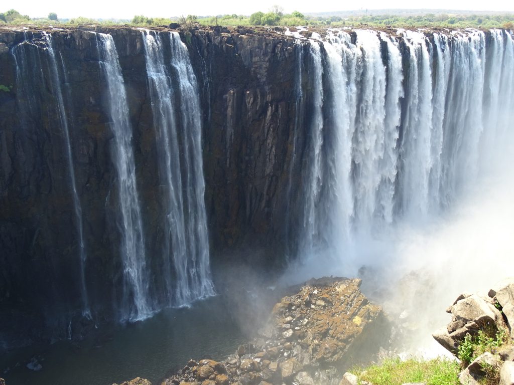 Chutes Mois Oa Tunya Zimbabwe