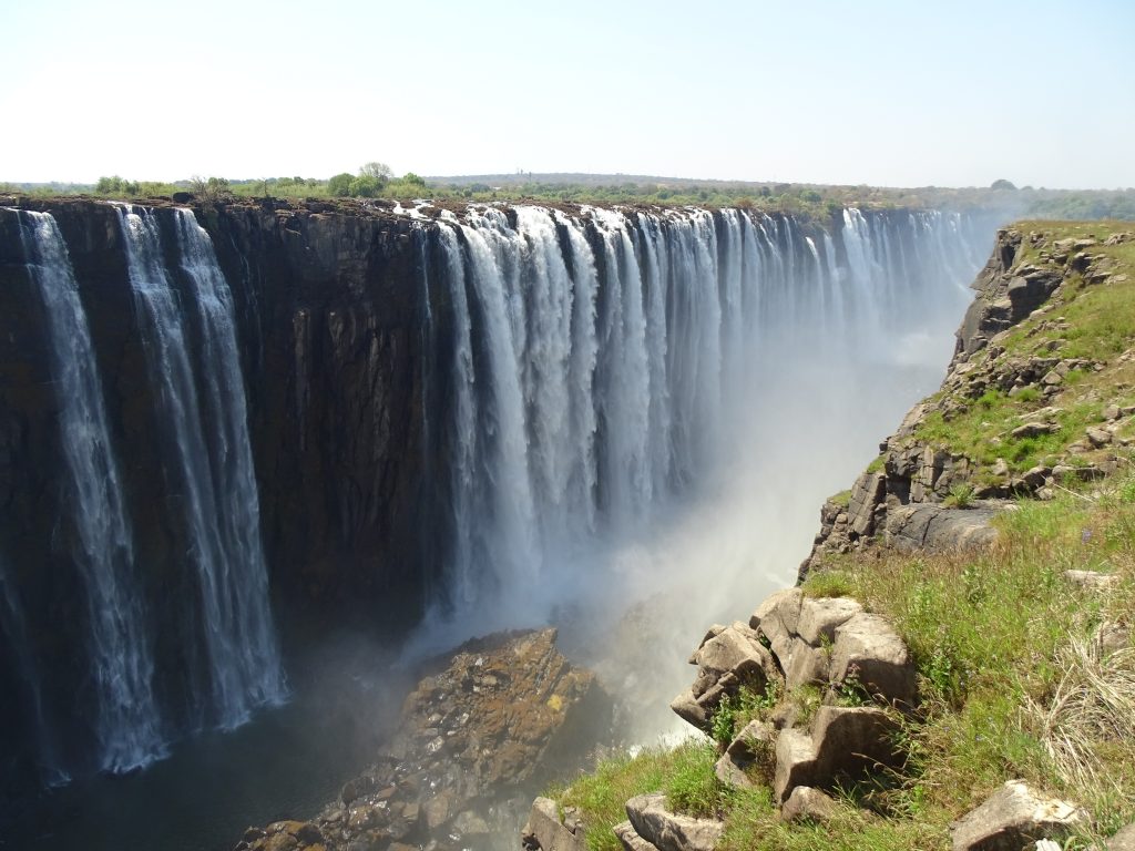 Chutes Mois Oa Tunya Zimbabwe