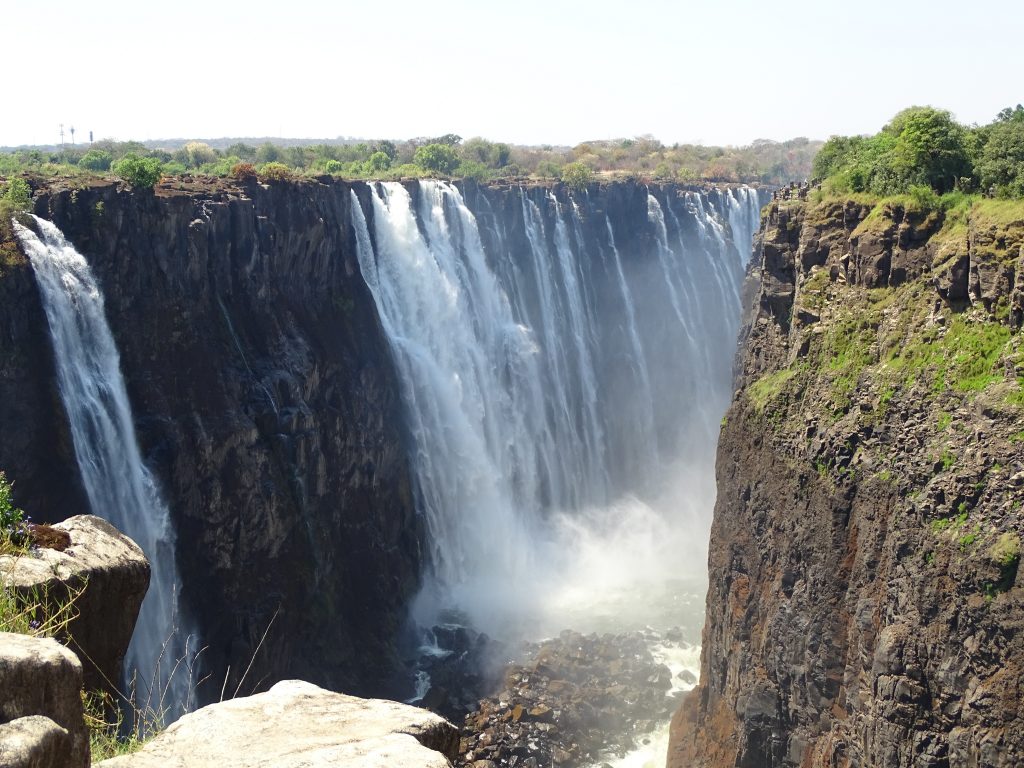 Chutes Mois Oa Tunya Zimbabwe