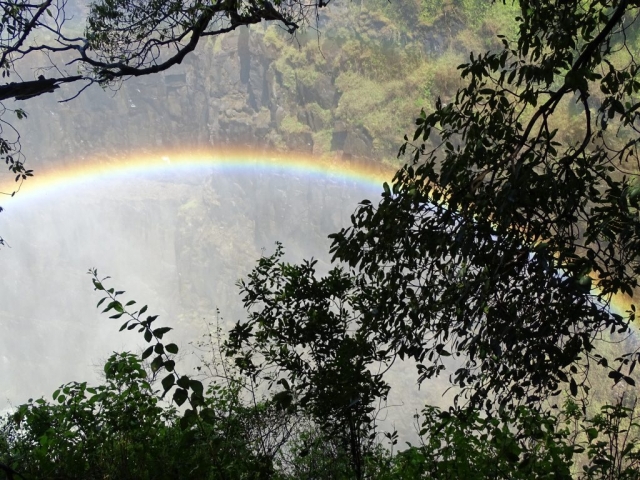 Arc en ciel, Chutes Victoria