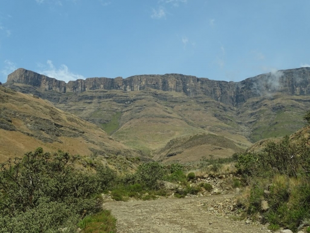 Sur la route, dans Drakensberg