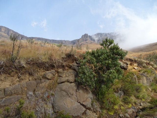 Sur la route, dans Drakensberg
