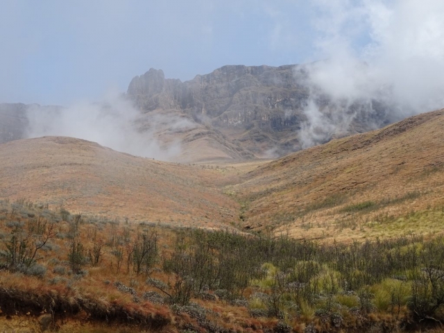 Sur la route, dans Drakensberg