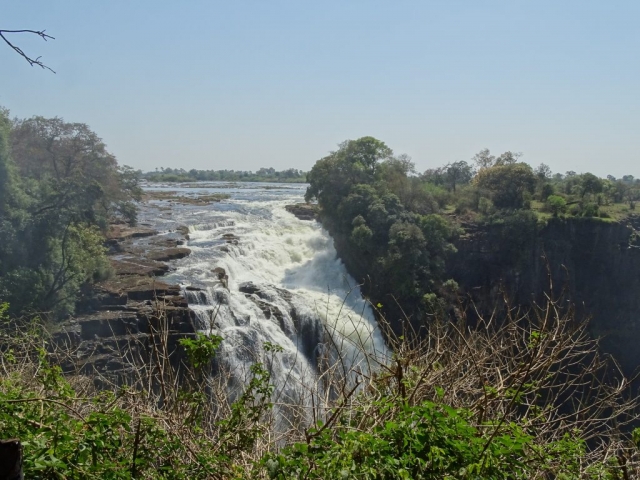 Victoria Falls 1ere vue