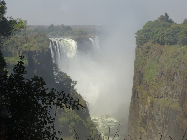 Profondeur Chutes Victoria